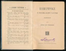Léon de Tinseau: Hamupipőke unokahugom. Legjobb Könyvek. Bp., é.n., Légrády Testvérek, (4)+174+(4) p...