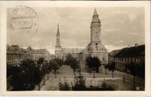 1932 Losonc, Lucenec; templomok / churches
