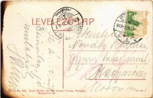 1909 Pozsony, Pressburg, Bratislava; Mária Terézia szobor, Magyar Király szálló. W.L. Bp. 631. Josef...