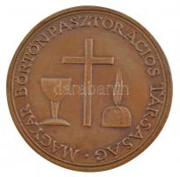 DN "Emberségért / Magyar Börtönpasztorációs Társaság" kétoldalas, gravírozott Br emlékérem...