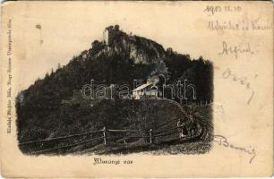 1903 Murány, Murányalja, Murán; Murány vára. Büchler Béla kiadása / Muransky hrad / castle (b)