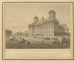 cca 1850 Ludwig Rohbock (1820-1883): Siklós vára, Gödöllői Kastély, Esztergom, H. Eszterházy Palotáj...