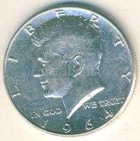 USA 1964. 1/2$ Ag "Kennedy" T:2/3