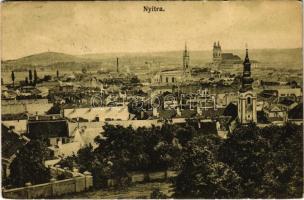 1908 Nyitra, Nitra; látkép. Felsner kiadása / general view (fl)