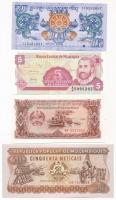 4db klf bankjegy klf országokból (Nicaragua, Bhután, Mozambik, Laosz), közte Mozambik 1986. 50M T:I 4pcs of diff banknotes from diff countries (Nicaragua, Bhutan, Mozambique, Laos), with Mozambique 1986. 50 Meticais C:UNC