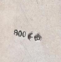 Ezüst(Ag) gyógyszeres szelence, jelzett, d: 3,5 cm, nettó: 17,89 g