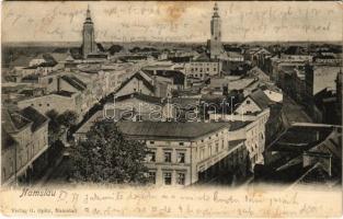 1907 Namyslów, Namslau; general view. Verlag O. Opitz (fa)