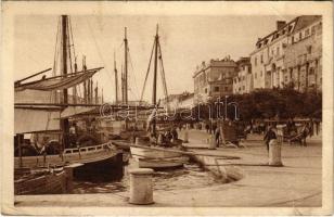1923 Split, Spalato; Obala / quay, port (EB)