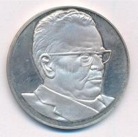 Jugoszlávia 1980. "Josip Broz Tito 1892-1980" jelzett Ag emlékérem (14,97g/0.925/32mm) T:1- (PP) Yugoslavia 1980. "Josip Broz Tito 1892-1980" hallmarked Ag commemorative medallion (14,97g/0.925/32mm) C:AU (PP)