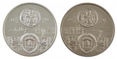 2018. 2000Ft Cu-Ni "Mátyás király emlékév" + 20.000Ft Ag "Mátyás király emlékév"...