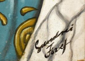 Szendrei József (?-?): Szecessziós álom. Olaj, vászon, jelzett. Vakráma sérült, 103×80 cm. KIZÁRÓLAG...