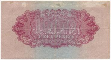 1944. 1000P "A Vörös Hadsereg Parancsnoksága" "TP 824068" T:III-,IV 
Adamo P48