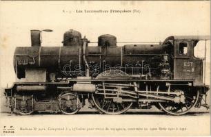 Les Locomotives Francaises (Est) Machine No. 2411. / French State Railways locomotive