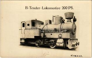 B-Tender-Lokomotive 200 PS. Krauss / Austrian State Railways locomotive. photo
