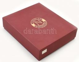 Bőr mappa, original dobozban, Nikolai olasz márka jellel, szép állapotban, 24x17cm