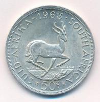 Dél-Afrika 1963. 50c Ag "Jan van Riebeeck" T:1- South Africa 1963. 50 Cents Ag "Jan v...