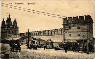 Astrakhan, Asztrahan; fortress, shops (EK)