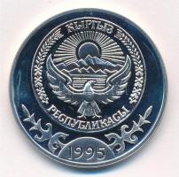 Kirgizisztán 1995. 10S Ag "1000 éves a Manasz-eposz" T:1- (PP) feületi karc
Kyrgyzystan 1...