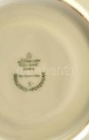 Seltmann Weiden Bavaria német hagymamintás porcelán teás csésze, 2 db + csészealj, 3 db + süteményes...