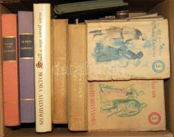 cca 1880-1960 37 db vegyes könyv, benne jobbakkal