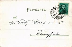 Black man riding a donkey, humour. Kunstanstalt H.A.J. Schultz litho (fa)