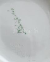 Herendi Koszorúsné?? Madaras váza, apró kopásnyomokkal, masszába nyomott Herend, m: 25 cm