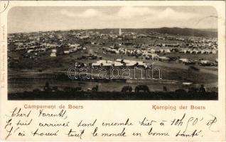 1899 (Vorläufer) Campement de Boers / Kamping der Boers / Boer encampment