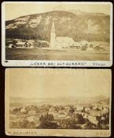 2db keményhátú fotó Graz-ról és Alt-Ausee-ről