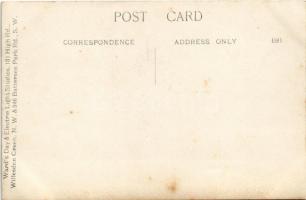 Man with roller skates. Ward's Day & Electric Light Studios. photo