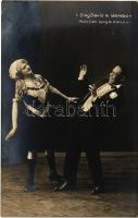 Dixy Davis & Yambo. American song & dance. Circus artists. photo