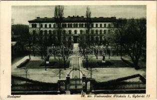1937 Budapest XII. Testnevelési Főiskola tornaterem, belső (Győri út 13.) (Rb)