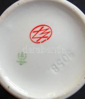 Csepel Művek jelzésű hollóházi porcelán váza (23cm magas)