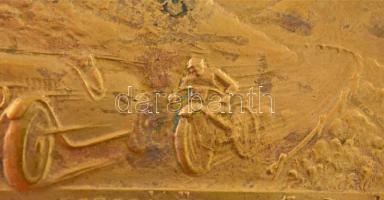 1935. "K.A.C. (Kispesti Athletikai Club) Dobogókői I. Országos Hegyiverseny 1935" aranyozo...