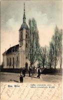 1904 Brod, Bosanski Brod; Grcka orientalska crkva / Griech.-orientalische Kirche / Greek Orthodox church + K.U.K. MILIT. POST BOS. BROD