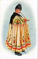 Pásztor, magyar folklór / Hungarian folklore, shepherd