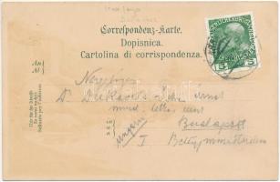 Voloska, Volosco; Künstlerpostkarte No. 1131. von Ottmar Zieher. litho s: Raoul Frank (EK)