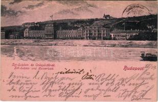 1898 (Vorläufer) Budapest II. Szt. Lukács és Császár fürdő