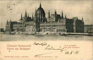 1898 (Vorläufer) Budapest V. Új országház (EK)