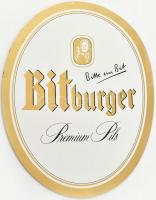 Bitburger német sör reklám fém tábla. 32x27,5cm