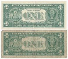 Amerikai Egyesült Államok 1971. (1969B) 1$ "Dorothy Andrews Elston - John Connally" + 1977...