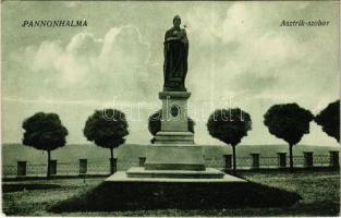1930 Pannonhalma, Asztrik szobor (EK)