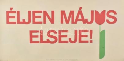 3 db MSZMP propraganda osztály plakát 120x32 cm