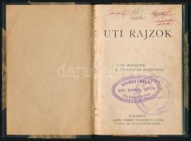 Petőfi Sándor: Uti rajzok. Bp., é.n., Lampel Róbert. félvászon kötésben, intézményi bélyegzőkkel.