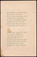 1902 Wesselényi szobránál. A zilahi Wesselényi-szobor leleplezési ünnepére írta László Andor s a szí...