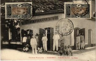 Porto-Novo, La Poste / African folklore, post and telegraph office