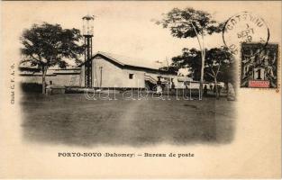 1909 Porto-Novo, Bureau de poste / African folklore, post and telegraph office