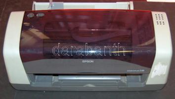 Epson C45 típusú tintasugaras nyomtató, patron nélkül és működőképes állapotban