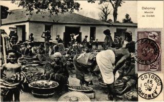 1909 Ouidah, Whydah; Marché / African folklore, market