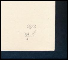 Tér-kapcsolat-lehetőség mappa, 1980. 7 db szitanyomat, Albert Zsuzsa, Budahelyi Tibor, Heritész Gábo...