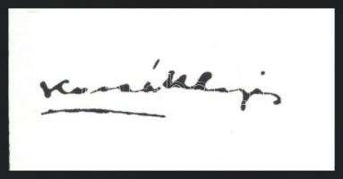 Kassák Lajos (1887-1967): Képarchitektúra. Szerigráfia, papír, jelzett a szerigráfián. Pesti Műhely ...